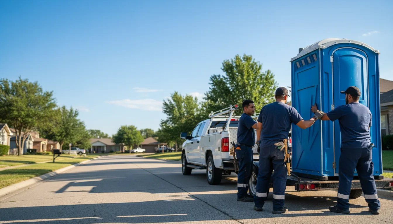 Portable Toilet Rental in Rogers, AR near me